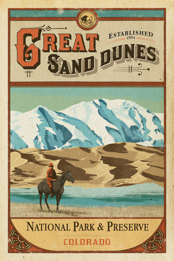 Great Sand Dunes National Park Poster