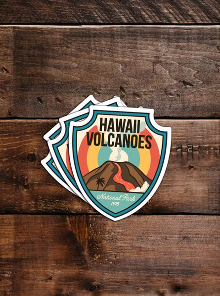 Hawaii Volcanoes National Park Sticker