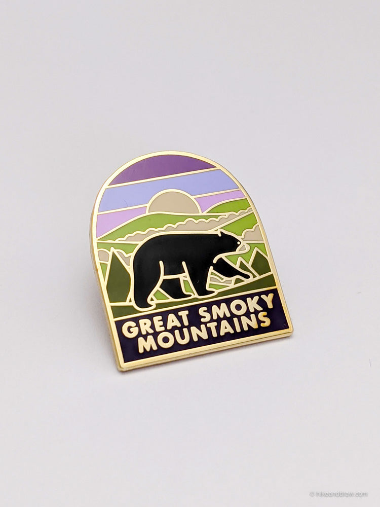 Great Smoky Mountains National Park Enamel Pin