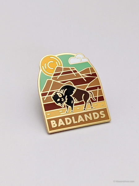 Badlands National Park Enamel Pin