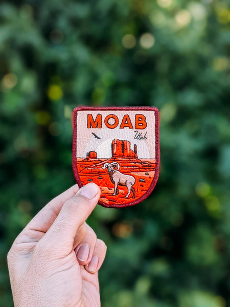 Moab Utah Embroidery Patch