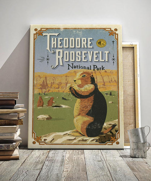 Theodore Roosevelt National Park Poster