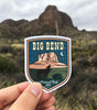 big bend national park sticker