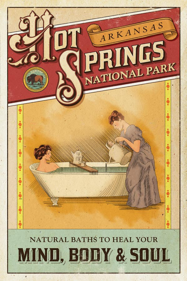 Hot Springs National Park Poster