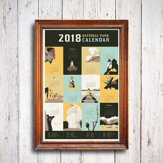 National Park Calendar 2017