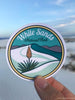 white sands national park sticker